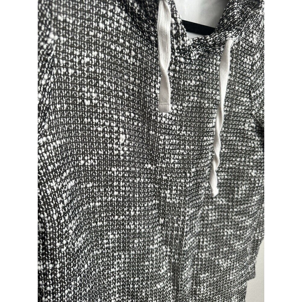 Fabletics Yukon Sweater Dress Women's Medium Marled Open Knit Hooded Cozy Sporty - Picture 4 of 5